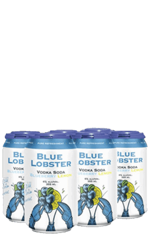 Blue Lobster Blueberry Lemon 6x355ml