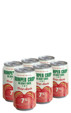 Bumper Crop Crisp Apple Cider 6x355ml