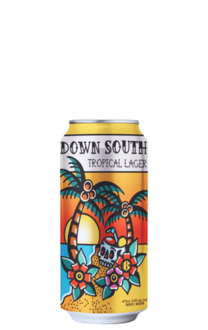 Burnside Brewing Down South Tropical Lager 473ml