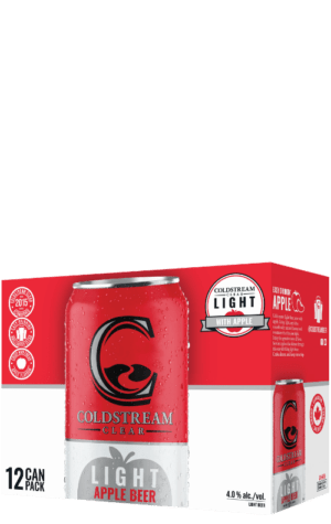 Coldstream Clear Light Apple Beer 12x355ml
