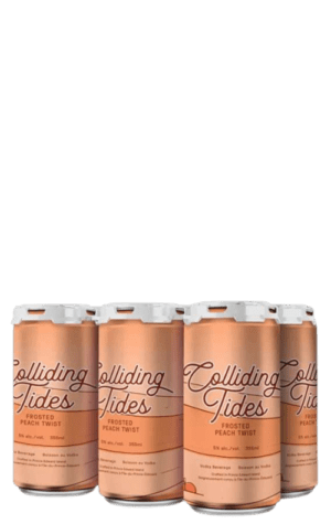 Colliding Tides Frosted Peach Twist 6x355ml