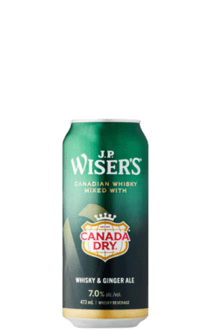 JP Wisers Whisky Gingerale 473ml