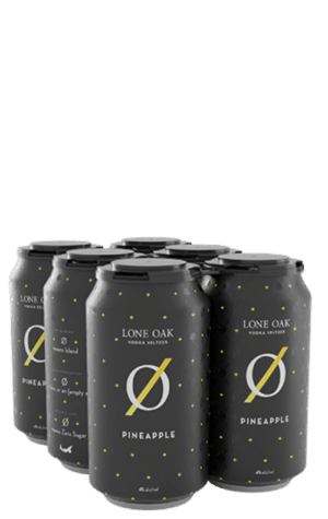 Lone Oak Pineapple Seltzer 6x355ml
