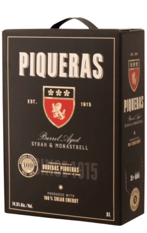Piqueras Black Label Syrah Monastrell 3000ml