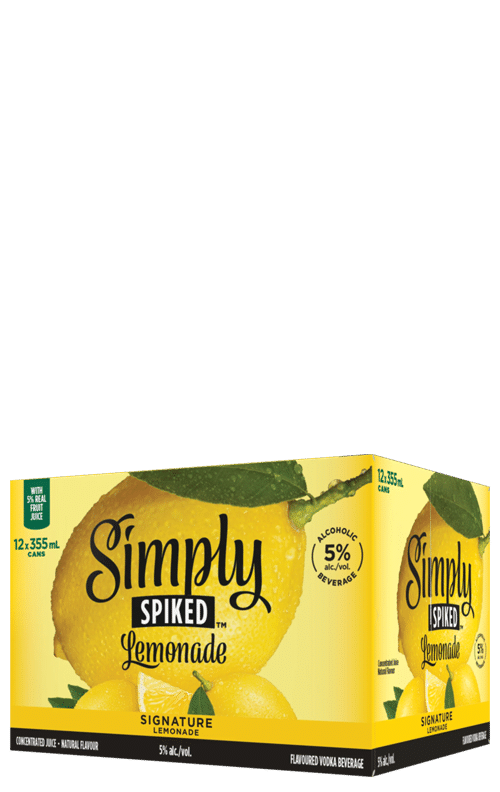 Simply Spiked Signature Lemonade 12x355ml