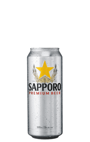 Sapporo Premium Beer 500ml
