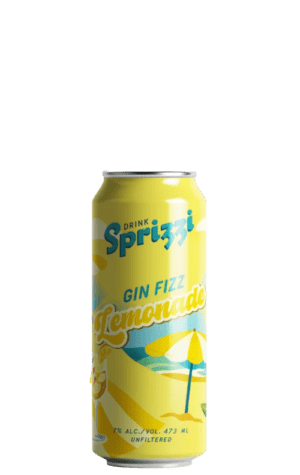 Sprizzi Gin Fizz Lemonade 473ml