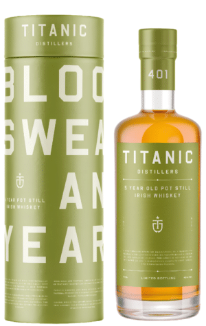 Titanic Distillers 5 Year Old Pot Still Irish Whiskey 700ml